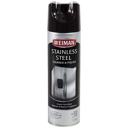 Weiman<span class='rtm'>®</span> Stainless Steel Cleaner and Polish - 17 oz. Spray Can