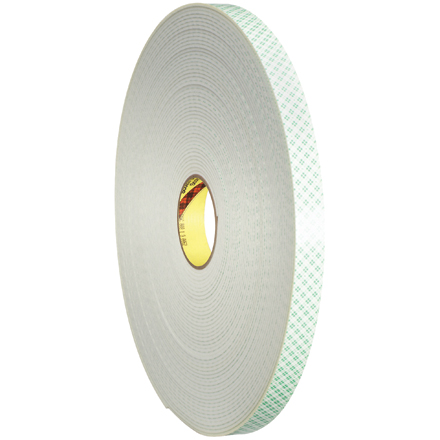 1/2" x 5 yds. 3M<span class='tm'>™</span> 4008 Double Sided Foam Tape