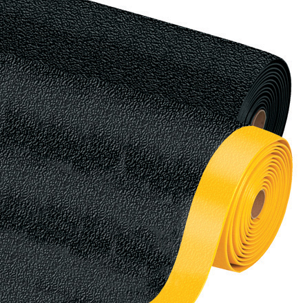 3 x 60' Black/Yellow Premium Anti-Fatigue Mat