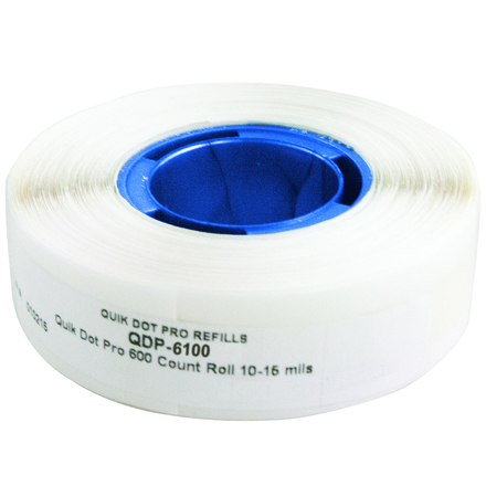 0.34" x .4" QuikDot<span class='tm'>™</span> Pro - High Tack Removable Glue Dots<span class='rtm'>®</span> - Low Profile