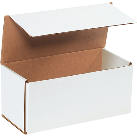 11 x 5 x 5" White Corrugated Mailers