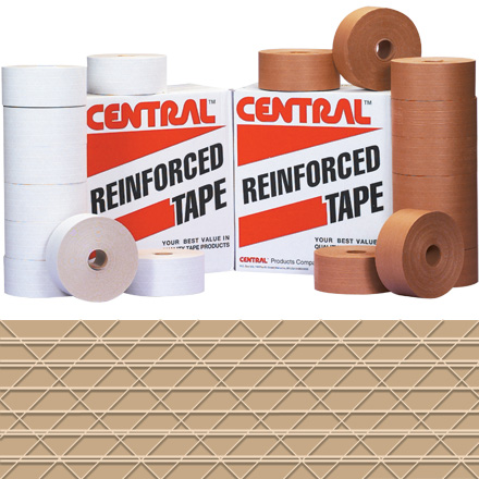 3" x 450' Kraft Central<span class='rtm'>®</span> 270 Reinforced Tape