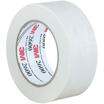 2" x 60 yds. (12 Pack) 3M<span class='tm'>™</span> 2600 Masking Tape