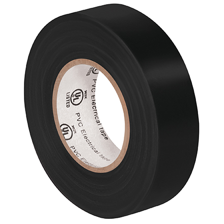 3/4" x 20 yds. Black (10 Pack) Electrical Tape